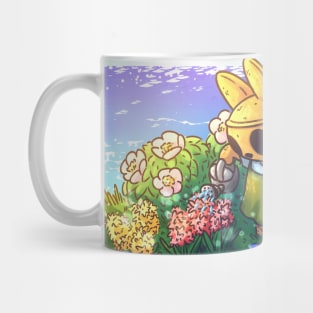 Cottagecore Bunny Garden Mug